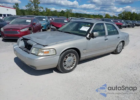 2010 Mercury Grand Marquis Ls (Fleet Only) из США, поврежденный, VIN 2MEBM7FV1AX629163